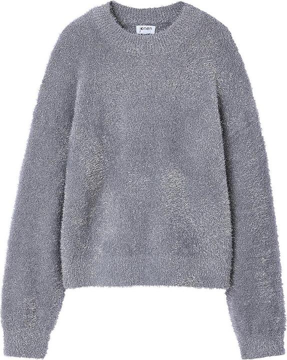 Produktbild Jonen Flauschiger Weihnachts-Pullover Glitzereffekt, Mädchen (140)