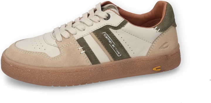 Camel Active Sneaker Split/Nappa BEIGE/grün