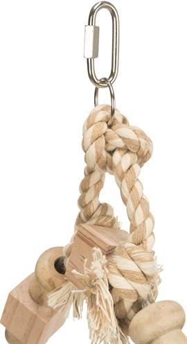 Actual product image Trixie Arch swing with colorful blocks