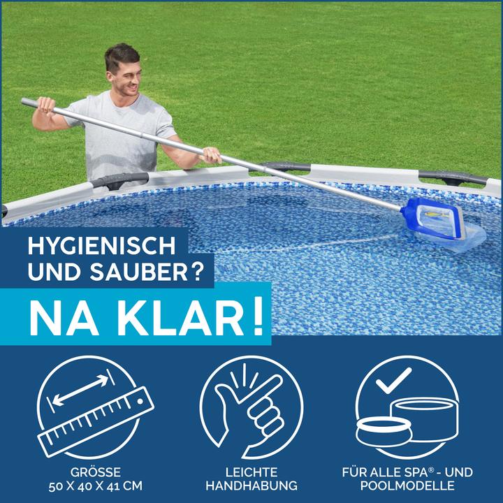 Actual product image Bestway 58660 Flowclear AquaRake Pool Leaf Skimmer