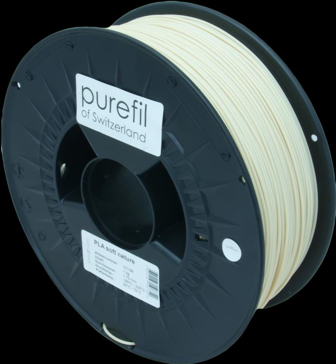 Produktbild Purefil PLA soft Filament (PLA, 1.75 mm, 1000 g, Beige)