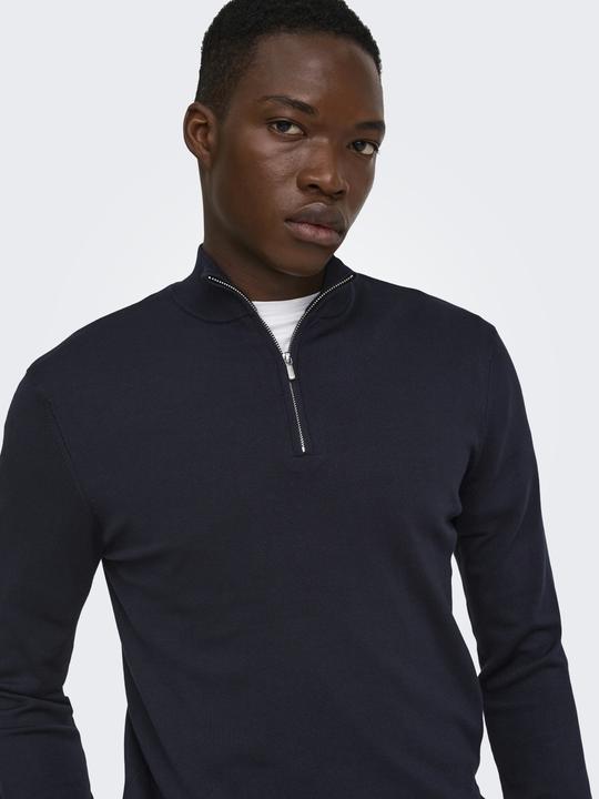 Produktbild Only & Sons Onswyler Life Reg 14 Half Zip Knit Noos (M)