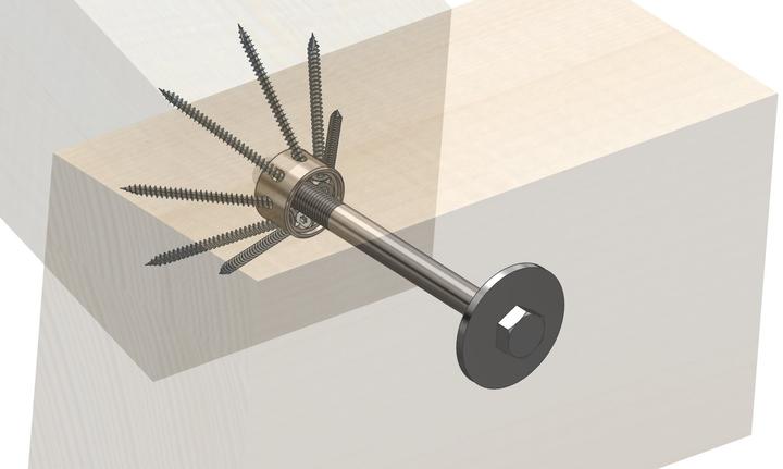 Actual product image Simpson Sst Verbinder SIMPSON CCS 40 / 85 (Corner connectors, 1 pcs.)