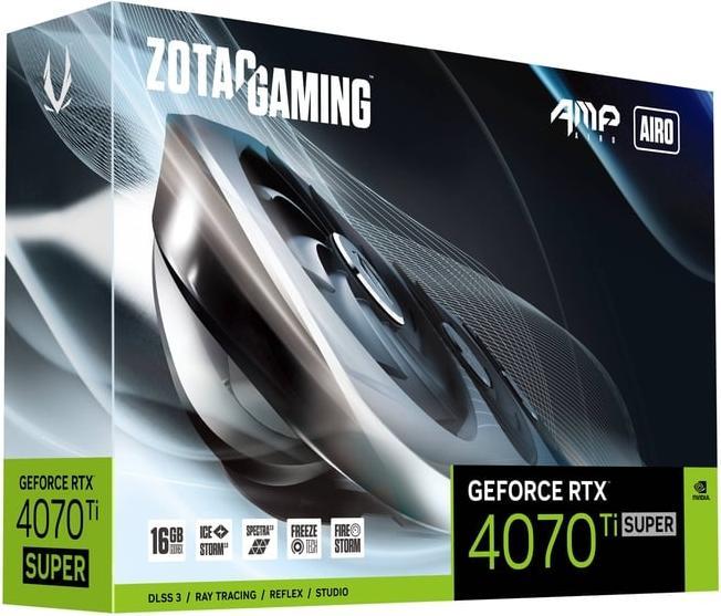 Produktbild Zotac GeForce RTX 4070 Ti SUPER AMP AIRO (16 GB)