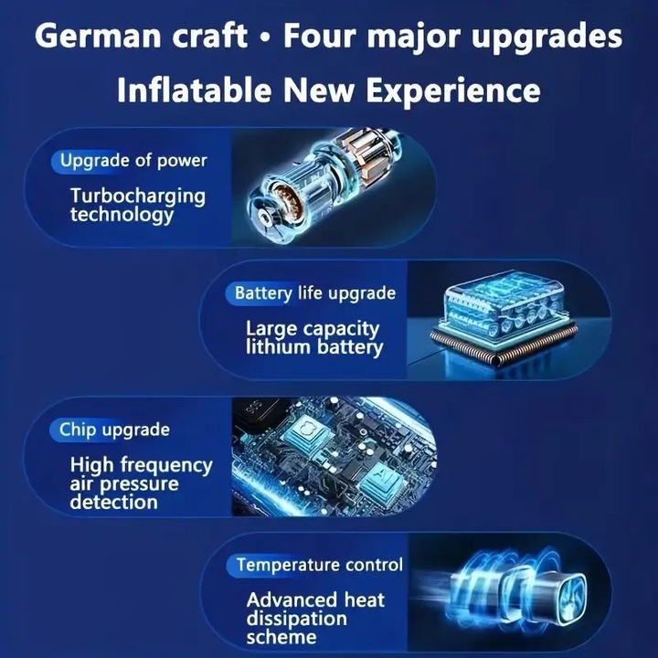 Produktbild Happy People Universalpumpe blau