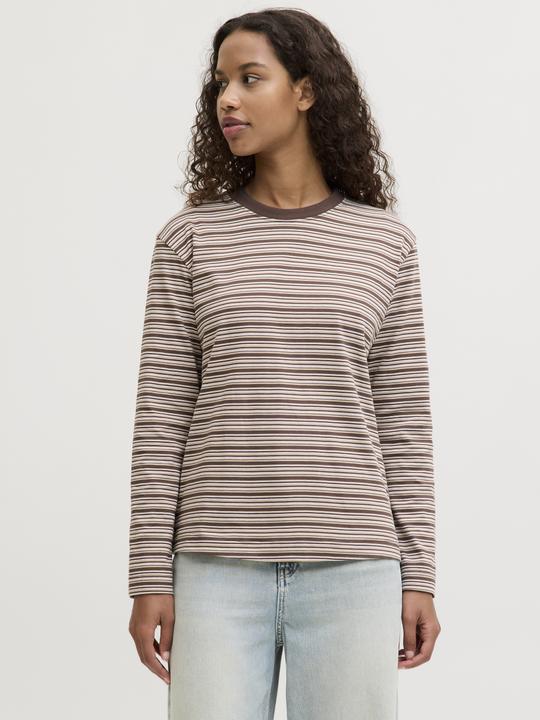 Actual product image JJXX Jxsophia Boxy Ls Stripe Tee Jrs Ln (L)