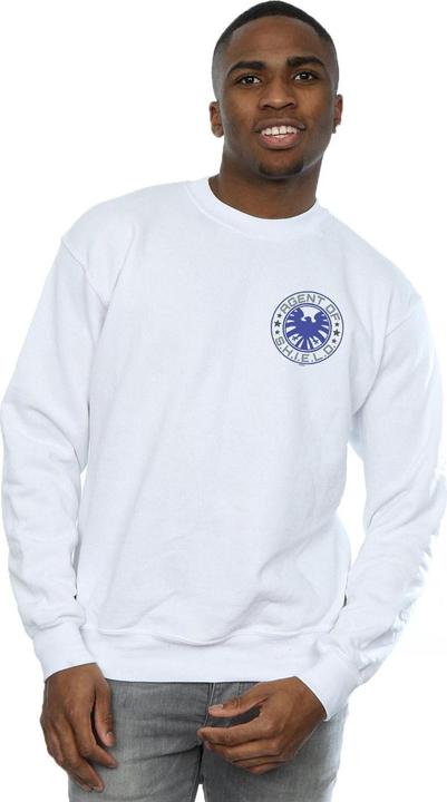 Immagine prodotto Agents Of SHIELD Breast Print Felpa Uomo (XXL)