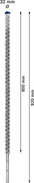Produktbild Bosch Professional Zubehör EXPERT SDS max-8X Hammerbohrer, 32 x 800 x 920 mm (32 mm)