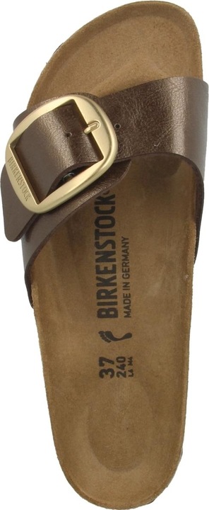 Actual product image Birkenstock Madrid Big Buckle Birko-Flor narrow (43)