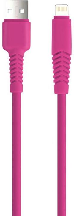 Produktbild Setty Kabel USB - Lightning 1,5 m 2,1A KSA-L-1.526 rosa (1.50 m, 10.50 W)