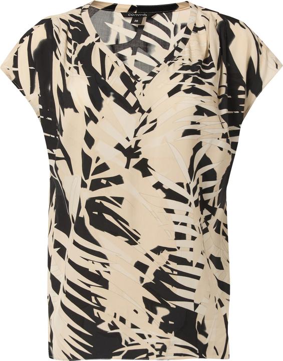 Image du produit Comma Bluse Blusenshirt mit All-over-Print (38)