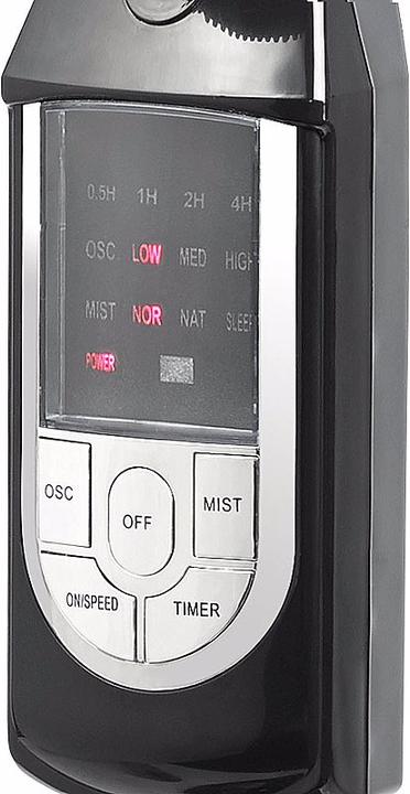 Immagine prodotto Sichler Ventilatore da supporto per nebbia spray con oscillazione e controllo remoto (30 dB)