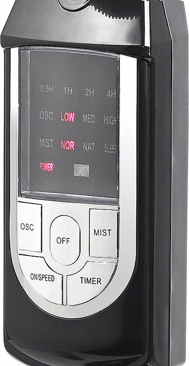 Image du produit Sichler Ventilateur sur pied à brume avec oscillation et télécommande (30 dB)