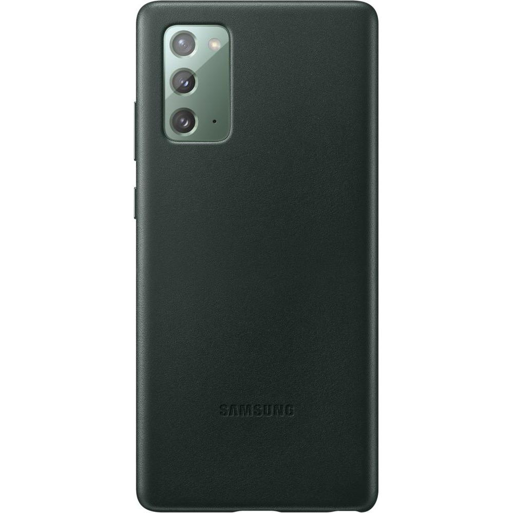 Thumbnail - Samsung Leather Cover (Samsung Galaxy Note 20), Smartphone Hülle, Grün