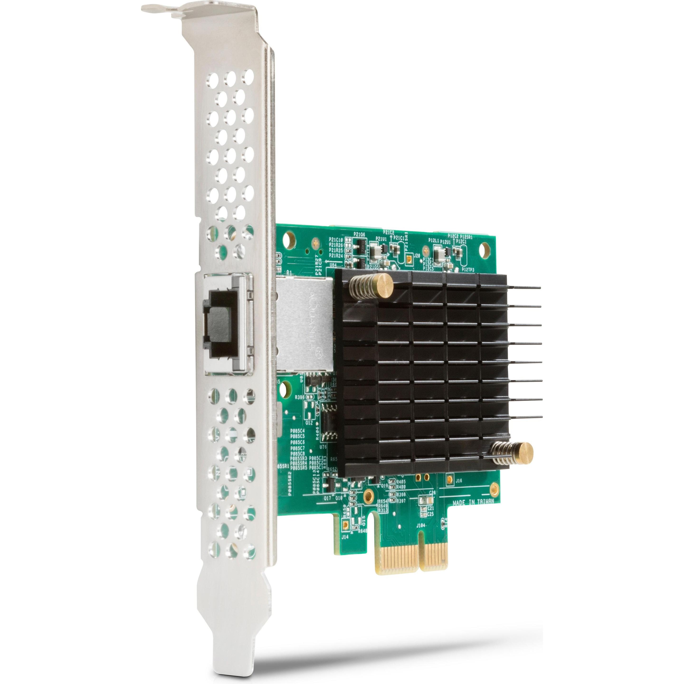 HP Aquantia NBASE-T (Mini PCI Express), Netzwerkkarte, Schwarz, Grün, Silber