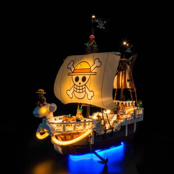 Immagine prodotto BrickBling LED Licht Set für LEGO One Piece: Das Piratenschiff Flying Lamb (75639)