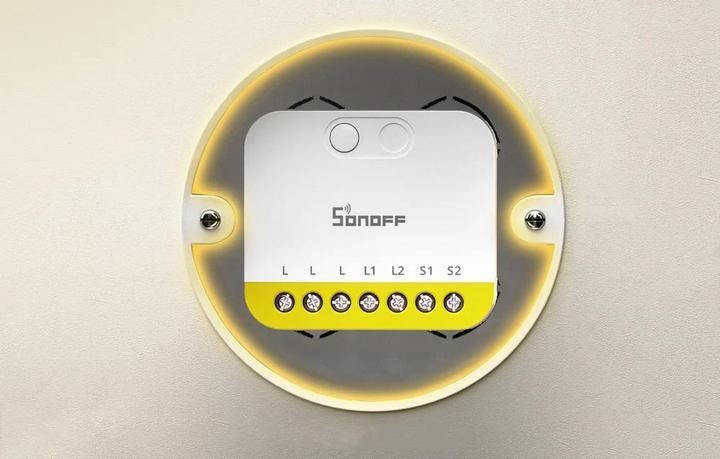 Actual product image Sonoff Mini Duo-L 2-speed Zigbee Smart Switch (Switch actuator)