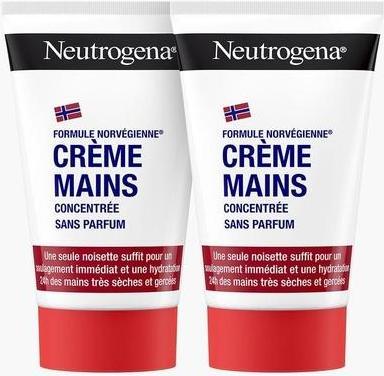 Produktbild Neutrogena Concentrated Fragrance-Free Hand Cream 50ml - Pack of 2 (50 ml)