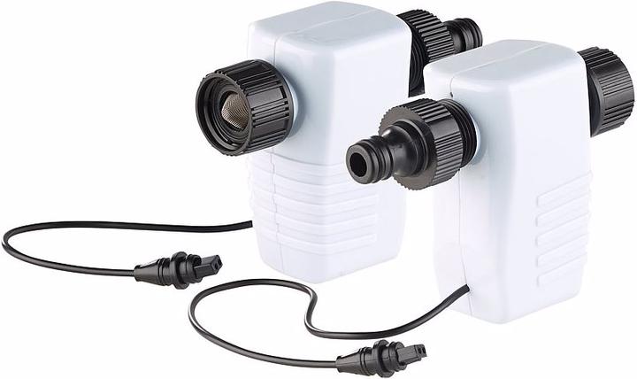 Image du produit Royal Gardineer Adaptateur d'arrosage avec électrovanne pour station BWC-400, set de 2 pièces (Kit d'irrigation)