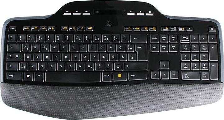 Image du produit Logitech Clavier+Souris sans fil MK710 noir au détail (DE, Sans fil)