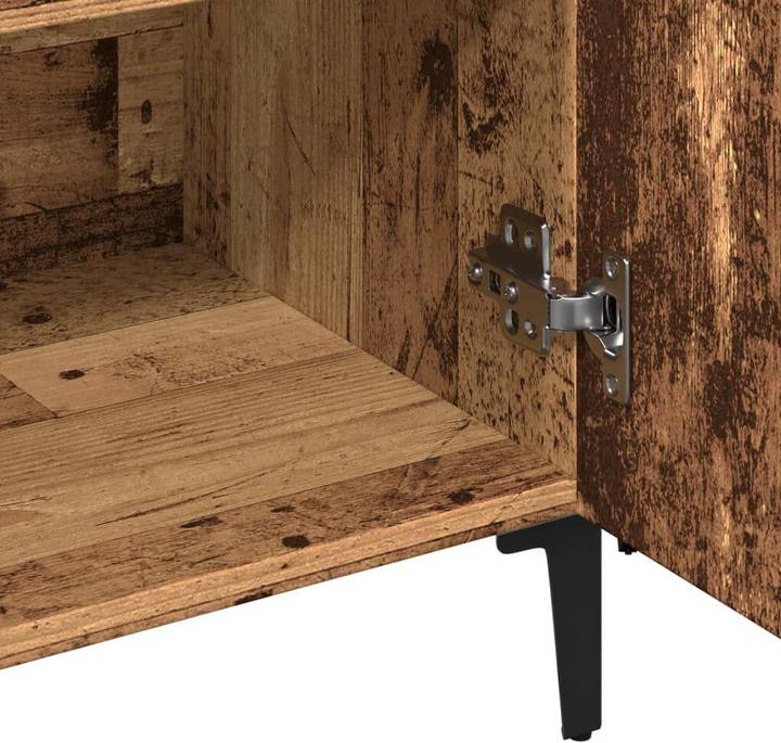 Produktbild vidaXL Sideboard Kommode Anrichte Beistellschrank Altholz-Optik Holzwerkstoff (100 x 36 x 60 cm)