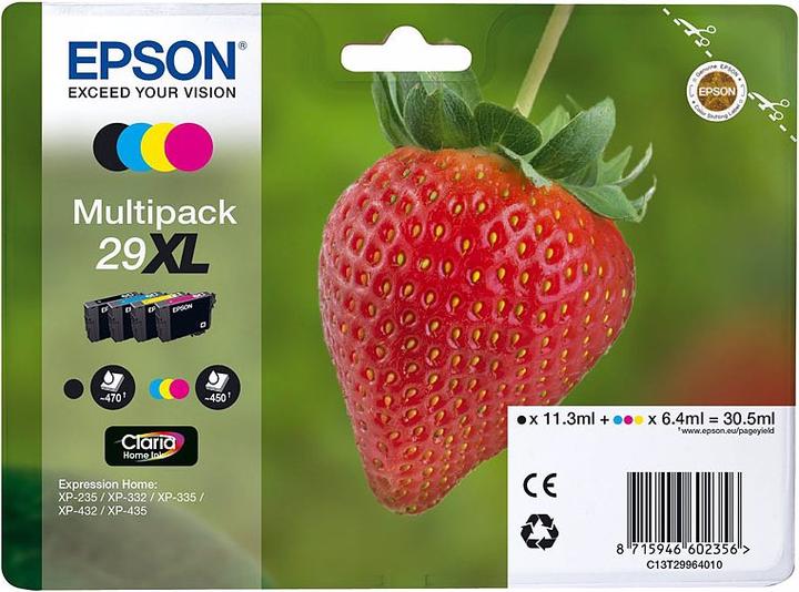 Produktbild Epson 29XL T2996 (BK, M, Y)
