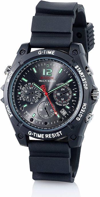 Actual product image OctaCam Camera watch with infrared night vision