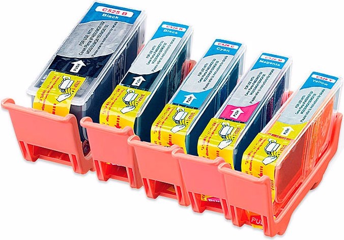 Produktbild IColor ColorPack CANON (ersetzt PGI-525/CLI-526) (M, BK, C, Y)