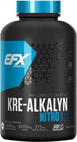 Actual product image EFX Kre-Alkalyn Nitro PRO (120 Piece, Capsules)