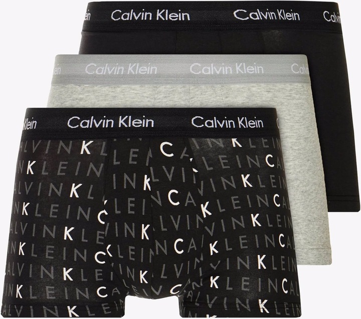 Calvin Klein Boxershorts Trunks 3 Pack (S, 3er Pack)
