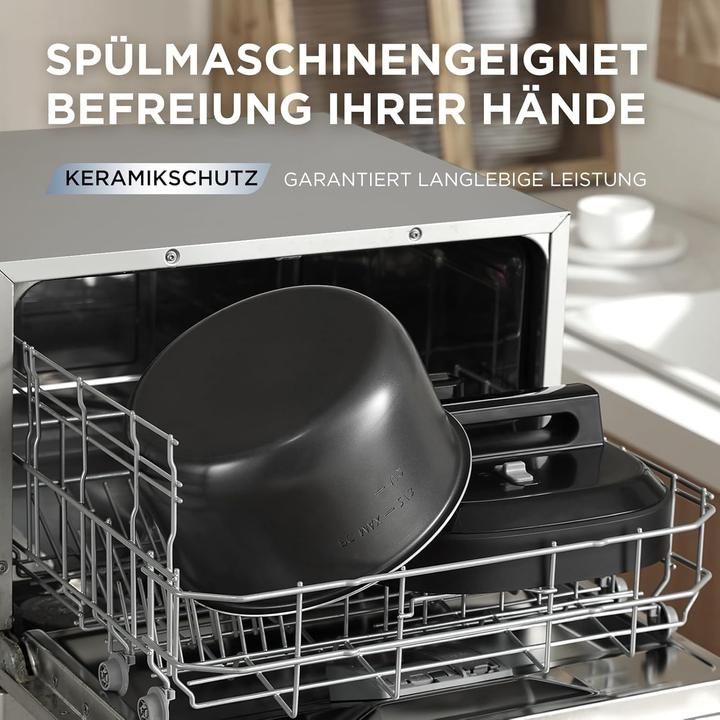 Produktbild Midea Schnellkochtopf, 9-in-1 Multikocher mit 12 Funktionen, Rezeptbuch