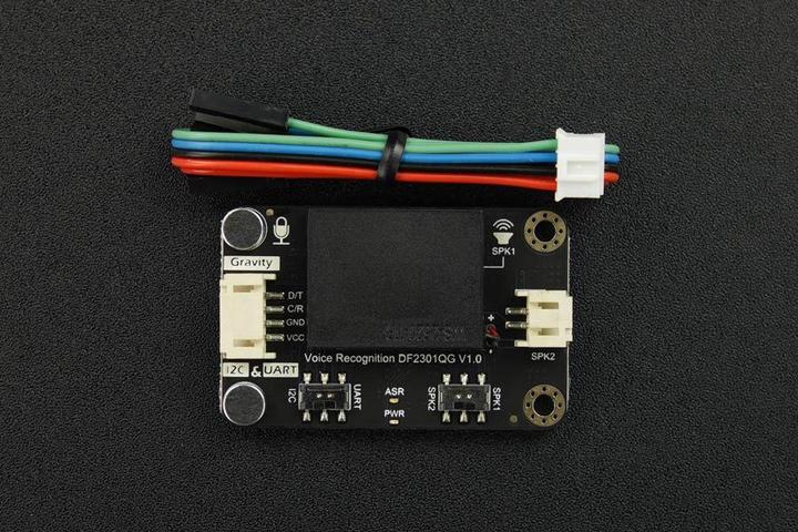 Actual product image DFRobot Gravity speech recognition module for with I2C and UART