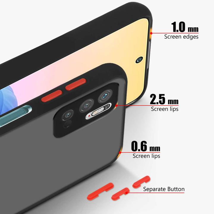 Produktbild Cadorabo Hülle für Xiaomi RedMi NOTE 10 5G / POCO M3 PRO 5G Matt Design (Xiaomi Poco M3 Pro 5G, Xiaomi Redmi Note 10 5G)