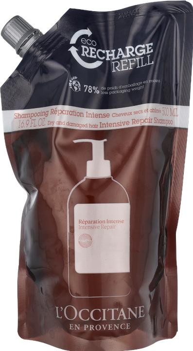Image du produit L'Occitane Shampooing réparateur intensif - Recharge (500 ml, Shampoing liquide)