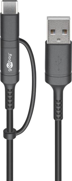 Actual product image Goobay Charging and synchronization cable (1 m, USB 2.0)
