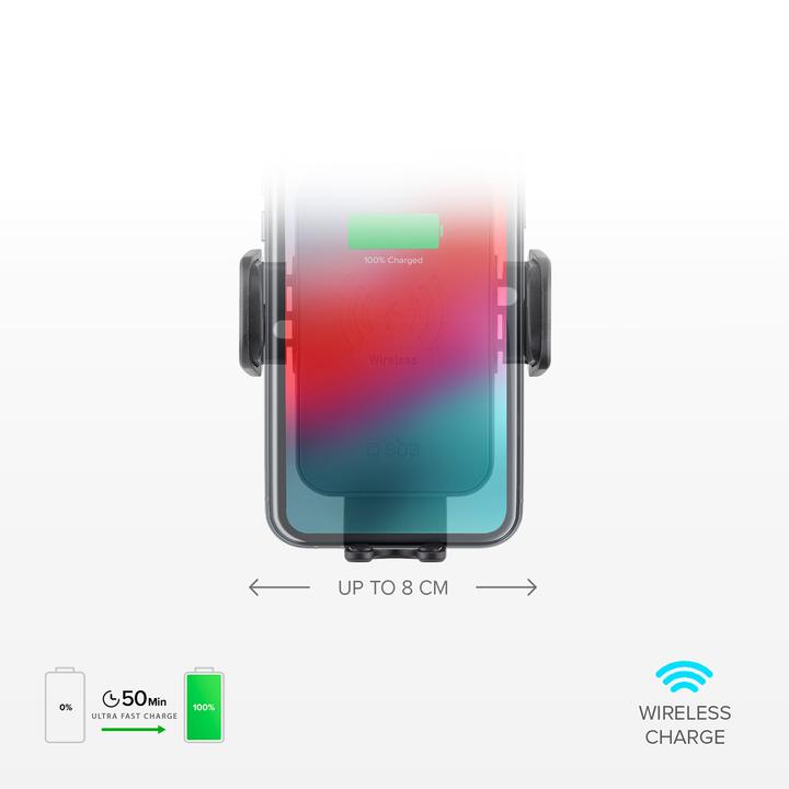 Produktbild SBS Clamp 15-W-Halterung für ultraschnelles kabelloses Laden