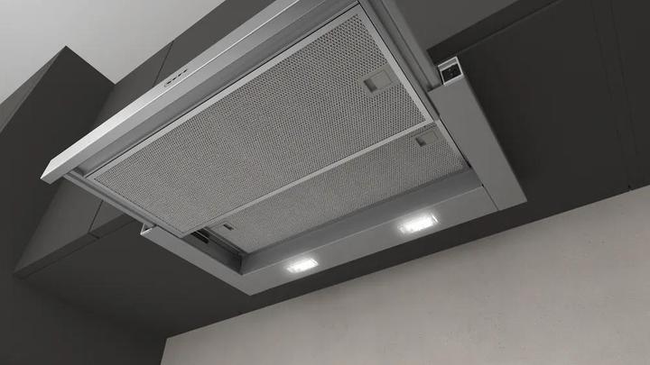 Actual product image Neff N 30, Flachschirmhaube, 60 cm, Silbermetallic, D46BR12X7 (Flat-screen hood)