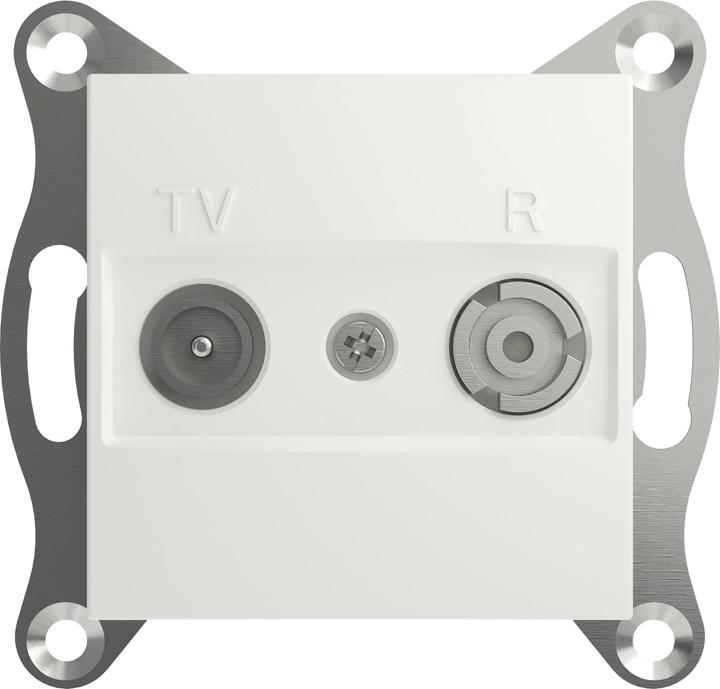 Produktbild Schneider Electric TV-, Radio-Enddose Asfora Weiss (RAL 9003) EPH3300721D