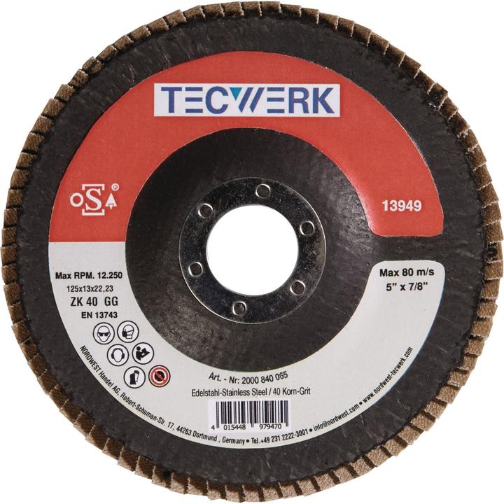 Produktbild Tecwerk Fächerscheibe (60)