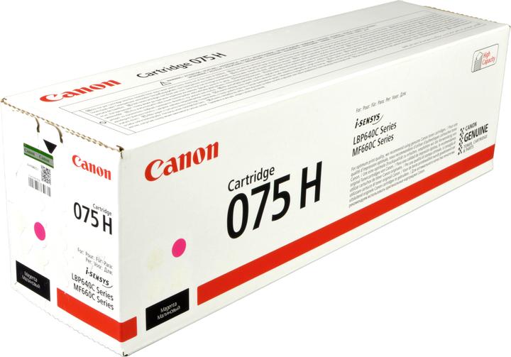 Actual product image Canon Toner Cartridge 075 H M magenta (M)