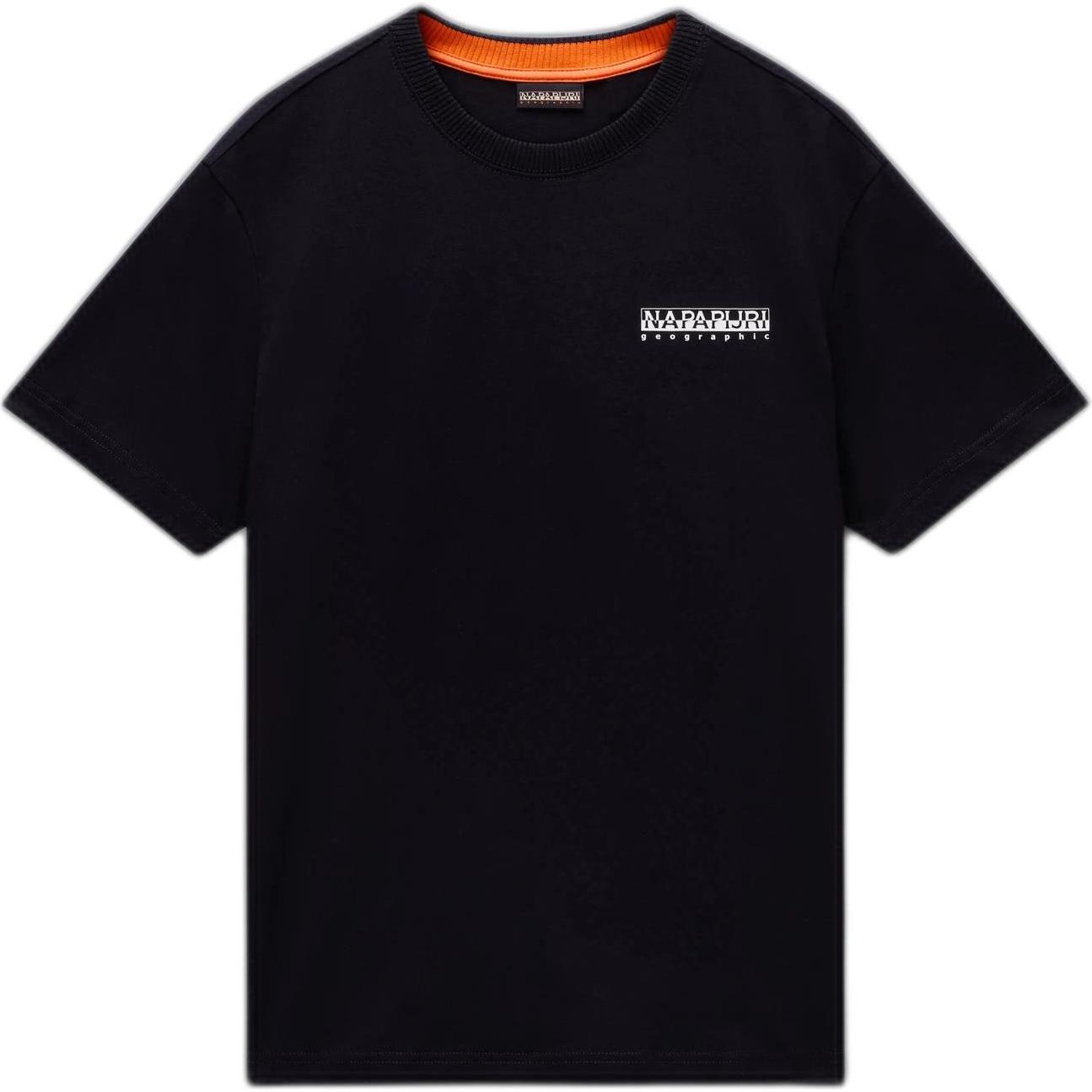 Napapijri, Herren, Shirt, S-Sovana Ss, Schwarz, (L)