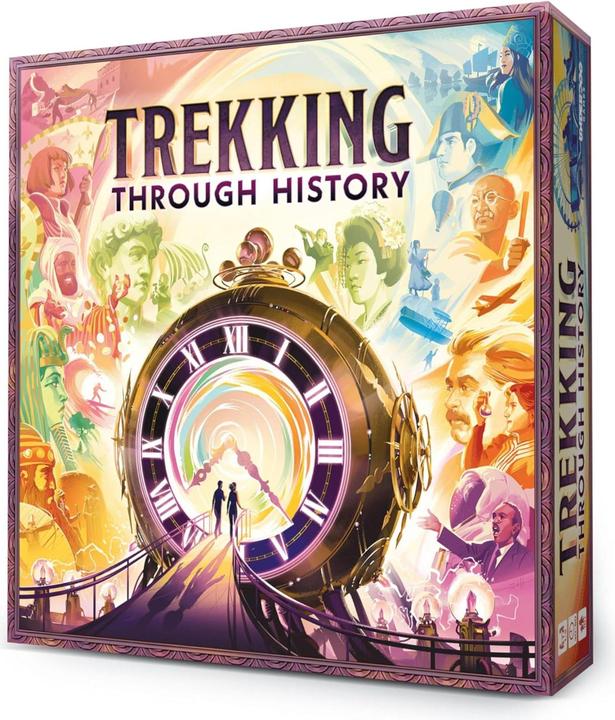 Actual product image Asmodée Trekking Through History (Italian)