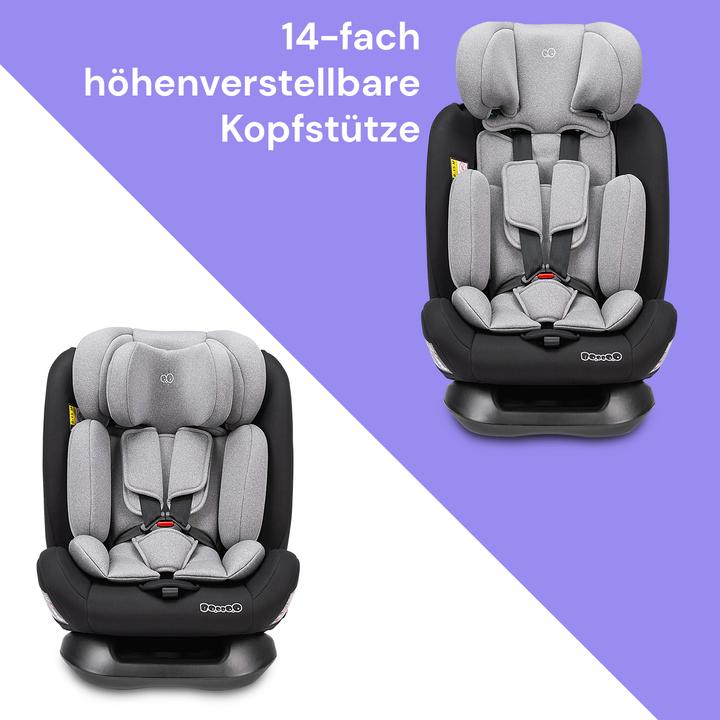 Produktbild Booboo Safety London ohne Isofix (Reboarder, ECE R129/i-Size Norm)