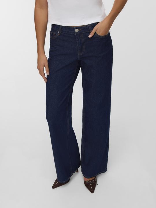 Produktbild Vero Moda VMFAYE Niedrige Taille Weiter Beinschnitt Jeans Weit geschnitten (W29/L30)