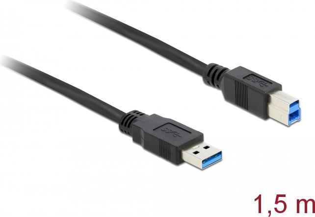 Actual product image Delock USB-A - USB-B (1.50 m, USB 3.0)
