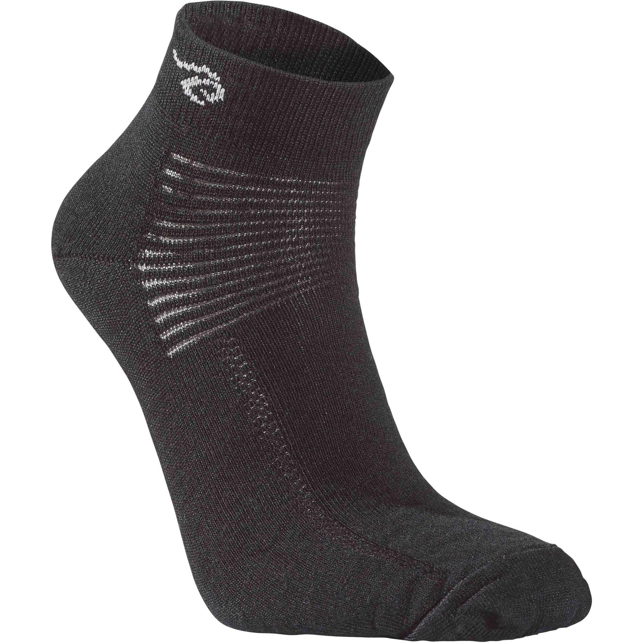 Ivanhoe of Sweden, Herren, Sportsocken, Wollsocken Low-Cut (43 - 46), Schwarz