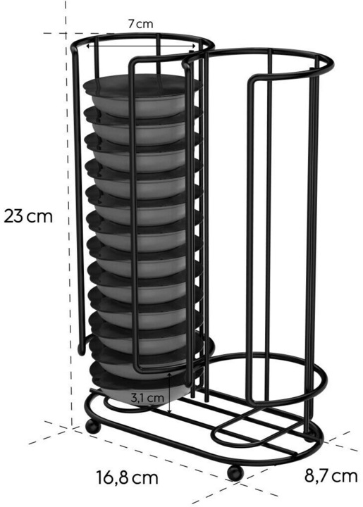 Actual product image Xavax Coffee capsule holder for Tassimo, holder for 26 capsules
