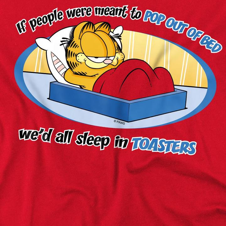 Produktbild Garfield Pop Out Of Bed TShirt (XXL)