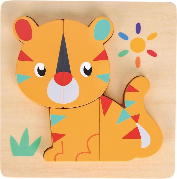 Immagine prodotto Spielba Puzzle-Set mit Panda, Elefant, Giraffe