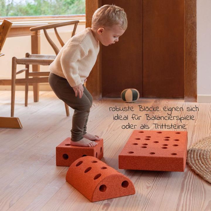 Actual product image Modu Explorer Set - Building Set Balance Toy, Slider, Seesaw